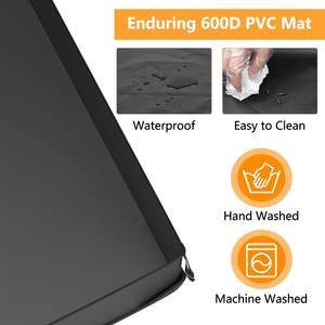 Tragbares 12-Panel-Heimtier bett für Haustiere im Innen-und Außenbereich mit wasserdichtem Schutz für kleine Tiere für Katzen und Hunde - Product Image 3