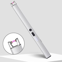 Briquet Électrique Métallique Personnalisé avec Logo, Rechargeable, Durable et Écologique pour Barbecue et Utilisation Extérieure – Vente Flash