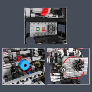 Khuôn Vua 10235 MMC L4 động cơ sáng tạo đồ chơi trò chơi đồ chơi kỹ thuật Mô hình giải trí khối xây dựng - Product Image 5