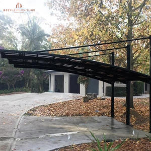 <span class=keywords><strong>Kit</strong></span> de <span class=keywords><strong>Carport</strong></span> extensible en alliage d'aluminium (3m-12m) -Toit en polycarbonate anti-grêle et cadre anticorrosion pour SUV/VR/remorques de bateaux - Product Image 1