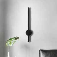 Applique Murale LED Nordique Moderne Minimaliste, Luminaire Mural Simple et Original pour Couloir et Chevet de Chambre, Lampe Murale LED Intérieure Moderne
