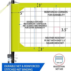 <span class=keywords><strong>Filet</strong></span> de <span class=keywords><strong>volley</strong></span>-ball en gros Sports de plein air <span class=keywords><strong>filet</strong></span> de <span class=keywords><strong>volley</strong></span>-ball <span class=keywords><strong>filet</strong></span> de badminton <span class=keywords><strong>filet</strong></span> de pratique de <span class=keywords><strong>volley</strong></span>-ball anti-eau - Product Image 5