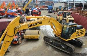 Excavadora Pesada Shantui SE335LC de 33 Toneladas, con Motor Cummins QSL9, Sistema Hidráulico Kawasaki, Especificaciones Reforzadas para Minería - Product Image 2