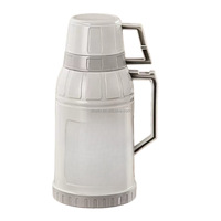 Thermos en plastique réutilisable écologique de 1,2 litre, isolation thermique de 24 à 36 heures, adapté aux adultes, utilisation à domicile et en extérieur