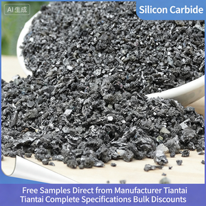 工場供給研磨剤黒色炭化ケイ素カーボランダムエメリーパウダーグリット価格 - Product Image 3