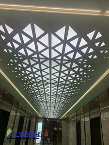 ฝ้าเพดานอลูมิเนียมลายตาข่ายสมัยใหม่สำหรับห้างสรรพสินค้าและ<span class=keywords><strong>ผนัง</strong></span>ม่าน<span class=keywords><strong>ภายนอก</strong></span>บ้านพักตากอากาศ - Product Image 1