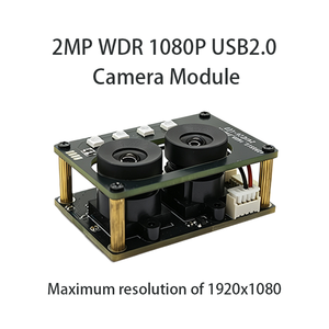 2MP WDR 1080p Full HD RGB and IR CMOS <b>Mini</b> <b>Camera</b> Board Module with 100degree No Distortion Lens for Face Recognition - Product Image 1