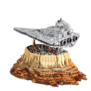 Vendita calda Piano di Stampo Re 21007 Stella Destroyer nave da crociera La Empire Corso Jedha Città Blocchi di Costruzione Del Giocattolo