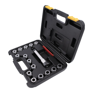 Juego de 18 piezas de mandriles de pinza de acero nuevos MTA4 MT2 MT3 MT5 ER32 para fresadoras y tornos con rodamientos de núcleo - Product Image 1