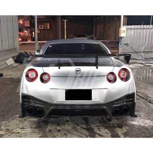 Paraurti Posteriore Stile Nismo 2017 per <span class=keywords><strong>Nissan</strong></span> <span class=keywords><strong>GTR</strong></span> R35 Kit Carrozzeria in Fibra di Carbonio - Product Image 2