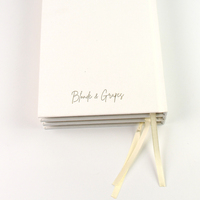 Carnet de Gratitude et de Pleine Conscience Personnalisé à Couverture Rigide A5 Ligné 100 GSM avec Bande Élastique et Ruban – Vente en Gros OEM