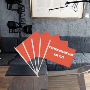 ธงและธงราวสีรุ้งสำหรับเลสเบี้ยน เลสเบี้ยน ไกเกอร์ ไพรด์ ของตกแต่งพลาสติกแบบถือได้ พิมพ์ดิจิทัลบนไวนิลโพลีเอสเตอร์ - Product Image 3