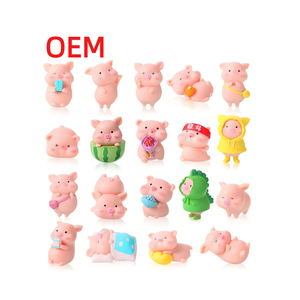 Diversi animali in resina colorata personalizzati piccole figure di plastica per feste bomboniere decorazione casa delle bambole - Product Image 5