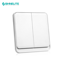 Interrupteur mural électrique double pôle en plastique de taille 90*86, prix d'usine Shinelite, interrupteur de cuisinière 45A pour cuisine et salon