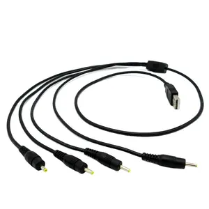 בשימוש נרחב USB זכר 2.0 כדי 4 DC כבל חשמל כבל מחבר DC שקע חשמל מחבר שקע DC Plug מתאם מטען כבל