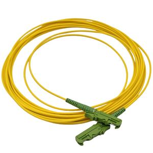 공장 가격 E2000 섬유 점퍼 2.0mm 9 /125 SM SX 광섬유 패치 코드 E2000/APC to E2000/APC - Product Image 1