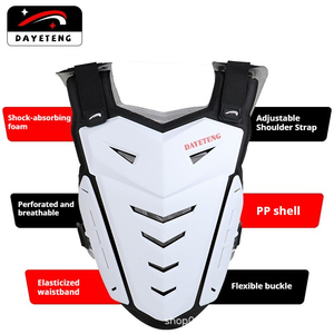 Vêtements de protection pour moto tout-terrain, protection anti-chute pour la course, protection de poitrine pour le motocross, motif en corde de chanvre, pour hommes - Product Image 1