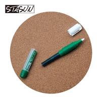 STASUN Marqueur effaçable à sec Recharges disponibles Encre de grand volume pour tableau blanc Stylo à encre rechargeable pour tableau blanc
