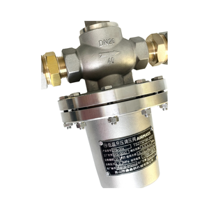Válvula de reducción de gas criogénico de acero inoxidable Airmass DYS20A DN20 para almacenamiento a granel a baja temperatura - Product Image 4