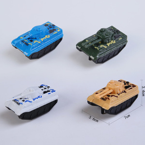 Mini-voiture jouet de dessin animé militaire, véhicule d'ingénierie, prix d'usine, vente en gros, accessoires de voiture, jouets de voitures sur rail - Product Image 2