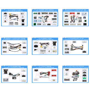 Android 2 Din Autoradio Multimedia Player Universal zubehör Kabel adapter Stecker Kabel für TOYOTA 2010-13 PRADO TOP - Product Image 5