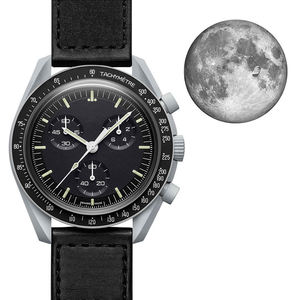 Relojes de Pulsera de Cuarzo de Moda con Cronógrafo Resistente al Agua Calidad 3A Diseño Planeta para Hombre - Product Image 1