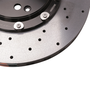 Disco Freno in Fibra di Carbonio Ceramica ad Alte Prestazioni per Volkswagen <span class=keywords><strong>Polo</strong></span> Golf 7 MK7 Tiguan Touran CC 380-420MM C/SiC Rotore in Carbonio Ceramica - Product Image 5