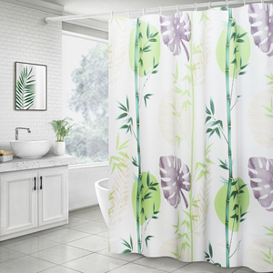 <span class=keywords><strong>Rideau</strong></span> <span class=keywords><strong>de</strong></span> <span class=keywords><strong>douche</strong></span> PEVA écologique, imperméable, anti-moisissure, personnalisable, <span class=keywords><strong>motif</strong></span> Brise marine, séparation sec-humide pour salle <span class=keywords><strong>de</strong></span> bain - Product Image 2
