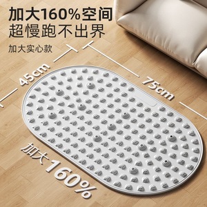 Liquid Soft Silicone Foot Massager Pad <b>Large</b> Size Indoor Running Acupressure <b>Mat</b> for Foot Massage - Product Image 2