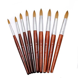 <b>Brush</b> 100 Premium With 8 12 18 20 22 24 Size 3d of TOP Quality Kolinsky Acrylic Nail <b>Brush</b> Customized With Custom Kolinsky - Product Image 6