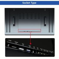 Écran LCD de remplacement 49 pouces pour contrôleur de mur vidéo, idéal pour affichages numériques RGBW extérieurs et ascenseurs