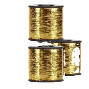 Fil métallique plat de type M Offre Spéciale fil d'or arc-en-ciel pour Lurex pour broderie Machine à coudre tissage à tricoter haute ténacité - Product Image 2