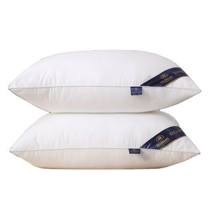Maschinenwaschbare Flauschige Luxus Hilton Hotel Kopfkissen mit Daunenalternativer Mikrofaserfüllung zur Nackenstützung - Product Image 1
