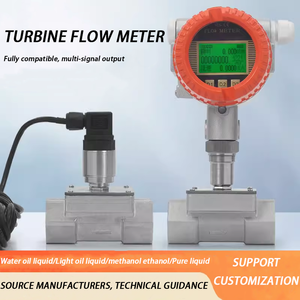 Cavitt nhà máy trực tiếp DN25 thép không gỉ lwgy lỏng dòng <span class=keywords><strong>Turbine</strong></span> mét với tín hiệu đầu ra cho dịch vụ xăng dầu thiết bị - Product Image 3