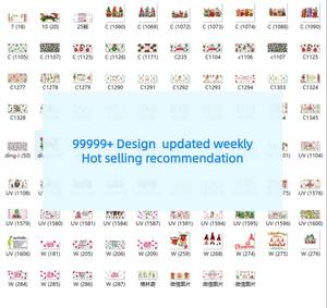 <span class=keywords><strong>Gros</strong></span> Enveloppes UV DTF pour Tasses 16 oz en Vrac pour la Saint-Valentin, Transfert de Couleur, Motif Dessin Animé, Film pour Verres, Gobelets, Mugs Lavables - Product Image 5