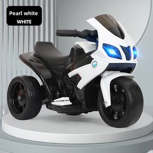 <span class=keywords><strong>Moto</strong></span> Électrique pour Enfants Jouet de Voiture Autonome pour Enfants Tricycle Assis pour Bébé Poussette de Marche Artefact pour Bébé Voiture à Batterie pour Bébé - Product Image 4