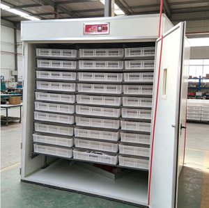Nouvelle couveuse en acier inoxydable haute productivité avec retournement automatique des œufs pour poulets, autruches, canards et plus, 220V, taux d'éclosion de 90% - Product Image 1