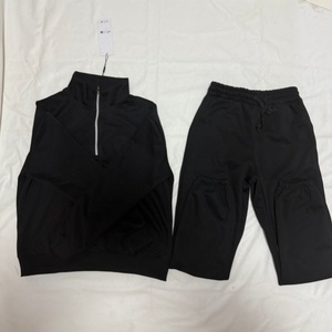 Ensemble de survêtement décontracté 2 pièces pour homme AIL, col montant, fermeture éclair quart de tour, manches longues, pour le sport et le jogging, grandes tailles - Product Image 4