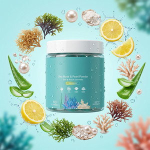 Private Label <strong>Sea</strong> <strong>Moss</strong> Gummies Skin Beauty Supplement Organic <strong>Sea</strong> <strong>Moss</strong> Gummy Candy for Skin Care - Product Image 4