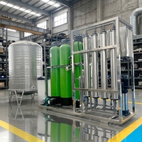 Système de purification d'eau par osmose inverse monophasé pour l'eau potable des animaux d'élevage, dispositif de dessalement et de filtration des eaux souterraines