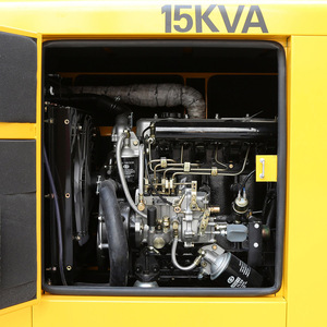 Générateur diesel reconditionné 10 km, 220v, 50hz, 15 kva pour générateur 3 phases diesel - Product Image 3