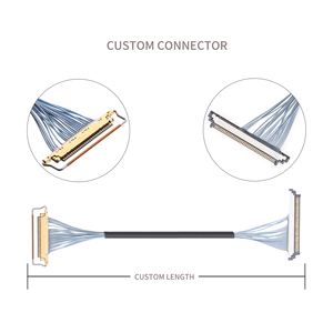 Connecteur LVDS IDC plaqué or à pas de 0,5 mm SSL20-40SB pour connexion de câble <span class=keywords><strong>coaxial</strong></span> extra-fin pour voiture/caméra/projecteur - Product Image 6