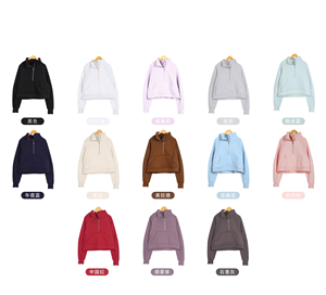 Felpa con Cappuccio <span class=keywords><strong>Oversize</strong></span> da <span class=keywords><strong>Donna</strong></span> con Zip Intera, 100% Cotone Morbido Lavorato a Maglia, Eco-Friendly, Casual, con Logo Frontale e Design con Foro, Giacca in Pile - Product Image 2