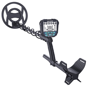 Detector de Metales Portátil con Bobina de 15 cm, Multifrecuencia, Plástico ABS Negro para Adultos, Búsqueda de Tesoros Subterráneos - Product Image 2