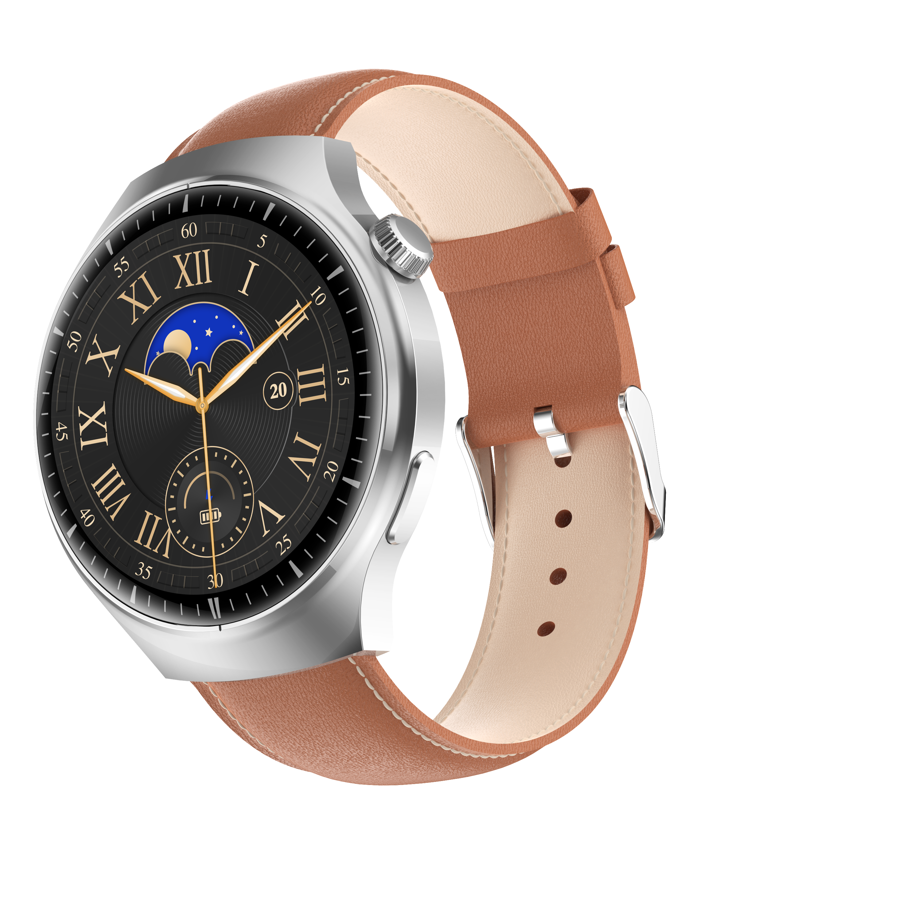 XZT Smartwatch 1121 - Mens Android Watch with Belfunctie