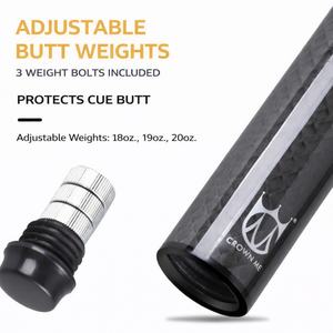 Taco de <span class=keywords><strong>billar</strong></span> de fibra de carbono de 58 pulgadas, 29 pulgadas de baja deflexión, Uni-Loc, 18-20 oz, ajustable, para snooker y <span class=keywords><strong>billar</strong></span> de 9 bolas - Product Image 6