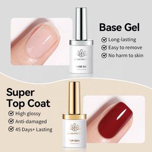 BORN PRETTY Esmalte de Gel para Uñas, Capa Superior UV, sin Toallitas, Superbrillo, Resistente a los Arañazos, Capa Superior Mate, 10ml - Product Image 2