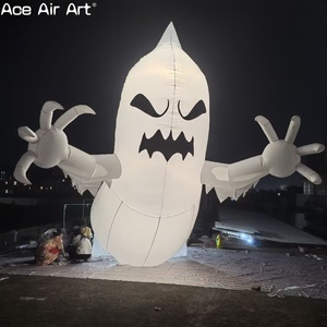 Fantasma <span class=keywords><strong>de</strong></span> Halloween inflable gigante para decoraciones al aire libre y exhibiciones <span class=keywords><strong>de</strong></span> eventos, accesorio <span class=keywords><strong>de</strong></span> fantasma inflable personalizado para promociones <span class=keywords><strong>de</strong></span> fiestas - Product Image 2