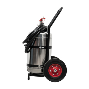 Estintore su Carrello in Acciaio Inossidabile Anticorrosione 25L/50L/100L - Product Image 3