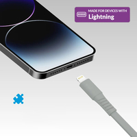 Kabel USB C PVC Ukalun Grosir 5 Kabel 1.2M 3A untuk Pengisi Daya Cepat iPhone dengan SR Kuat